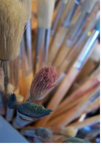 Schilderij Links