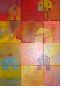 Schilderij Links